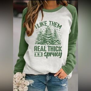 🎄 Christmas graphic long leave shirt